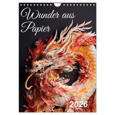 Wunder aus Papier (Wandkalender 2026 DIN A4 hoch), CALVENDO Monatskalender