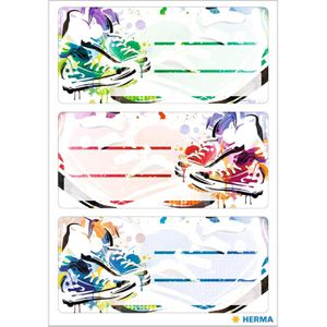 Herma Buchetiketten 5519 Vario, Chucks, 76 x 35mm, 9 Etiketten, 9 Stück
