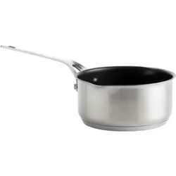 KitchenAid Stahlpfanne mit Beschichtung 16 cm, Pfanne + Kochtopf, Silber