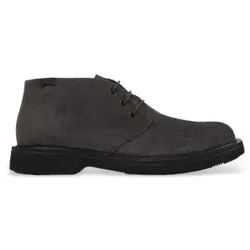 Camper für Herren. K300513-003 Norman Stiefeletten aus Leder grau (44), Wohnung, Schnürsenkel, Lässig