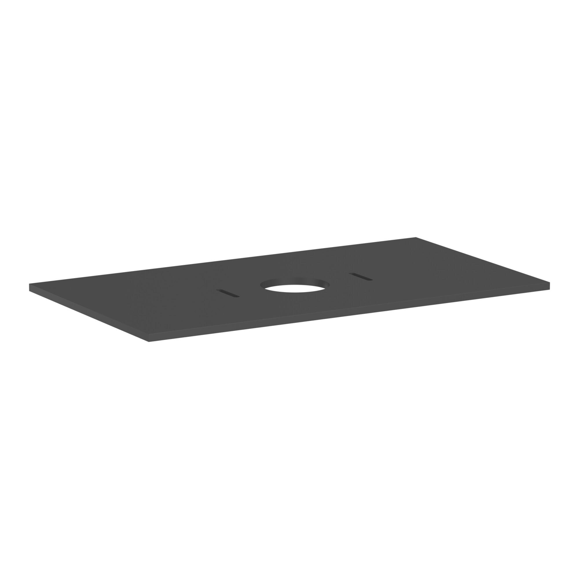 hansgrohe Konsole Xilesa E AS mi, o HL, 980x550mm, schiefergr ma (54276760)