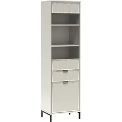 VITRINE Linna mit Schublade 55 cm kaschmir
