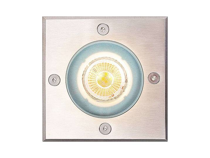 Andor Square Spot à Enterrer Extérieur Stainless Steel - Nordlux - Aluminium