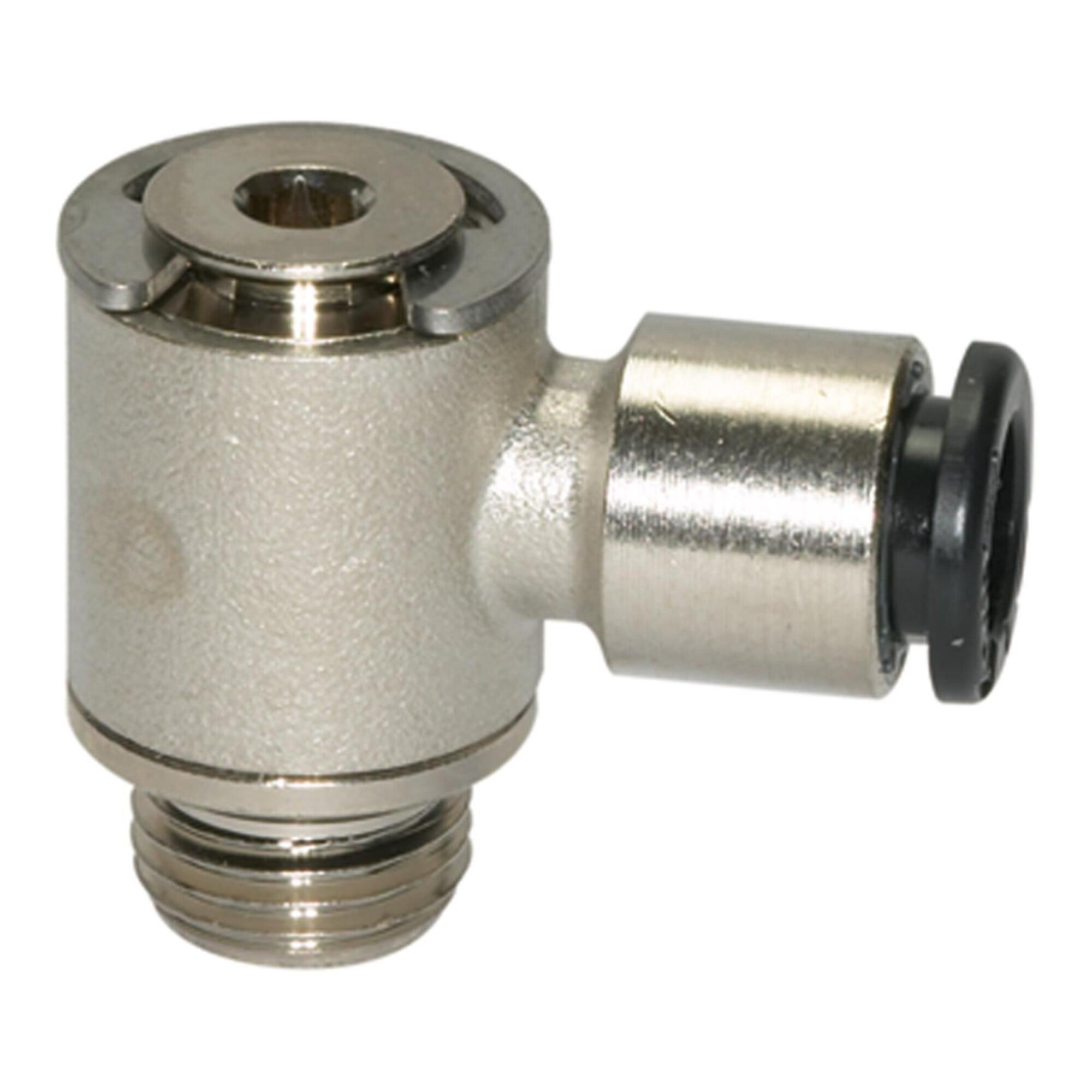 Riegler L-Steckverschraubung »click-clock«, drehbar, G 3/8 a., Schl.-Ã˜ 10 (756.038-10)