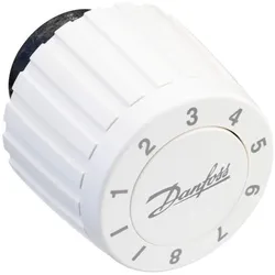 Danfoss Rücklauftemperaturbegrenzer FJVR, 10-80 GradC, RAL 9010, Thermostat, Weiss