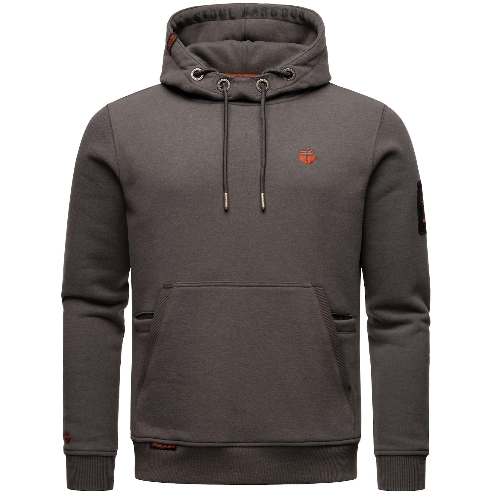 STONE HARBOUR Herren Kapuzenpullover Hoodie Hoodie mit stylischen Kordeln Ty Trey