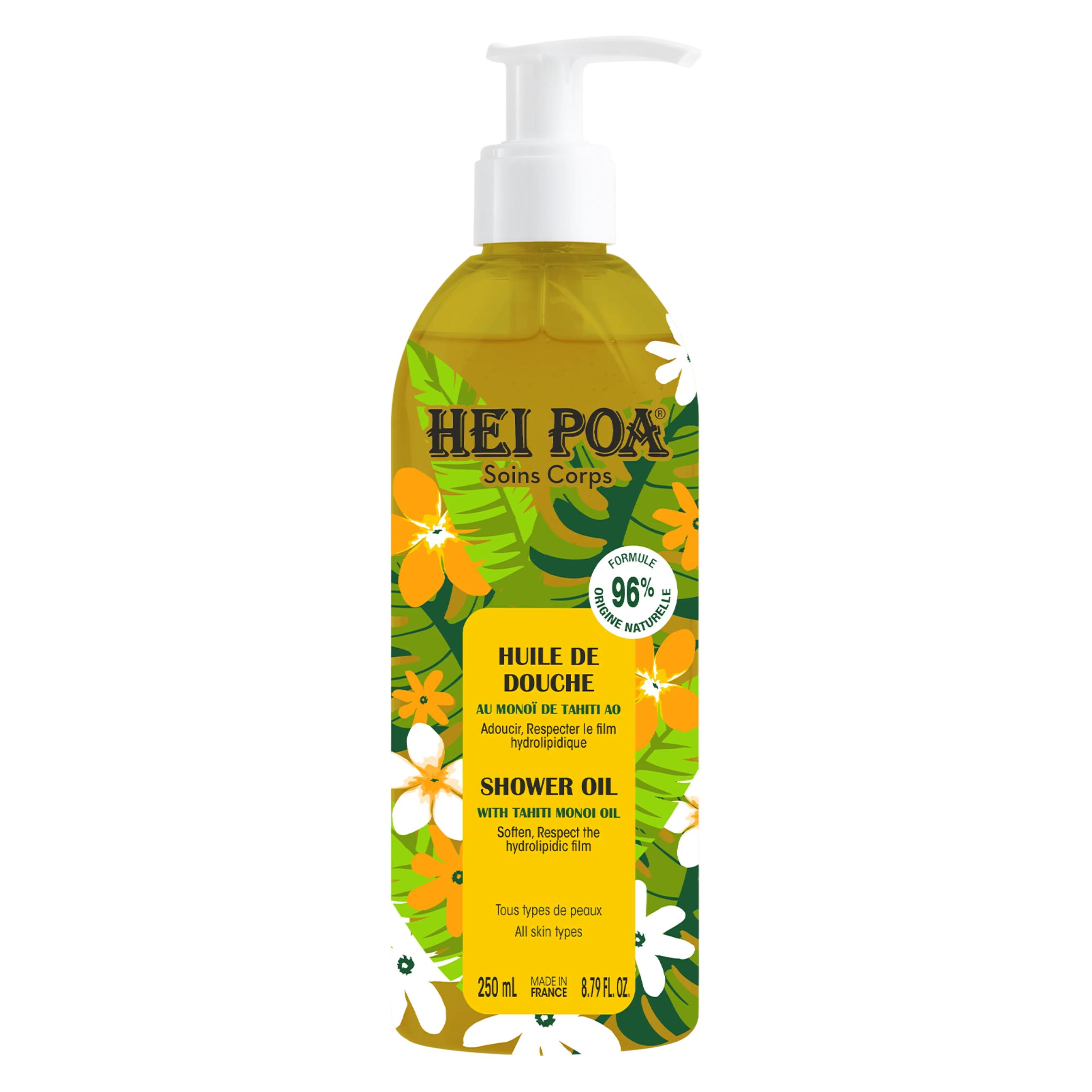 Hei Poa Shower Oil With Tahiti Monoi Oil (250 ml) (49972228)