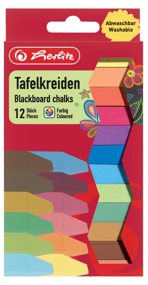 herlitz Kreide Mehrfarbig 300010399