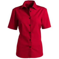 Damen Bluse kurzarm "1567" - M - Rot