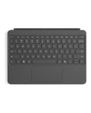 Microsoft Surface Pro Keyboard 12-inch Tastatur mit Touchpad Beschleunigungsmesser hinterleuchtet magnetische Dockingstation QWERTZ Deutsch Slate 70% Recyclingpapier-basierte Verpackung für Copilot+ PC for Business (EP2-32877)