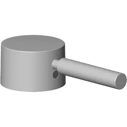 Dornbracht Griff für Brause Wand 90206600600-06 90206600600 52 x 35 x 117 mm platin matt
