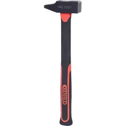 KS Tools Schlosserhammer, Fiberglasstiel, französische Form - 142.1031