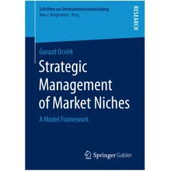 Strategic Management of Market Niches, Fachbücher von Gorazd Ocvirk