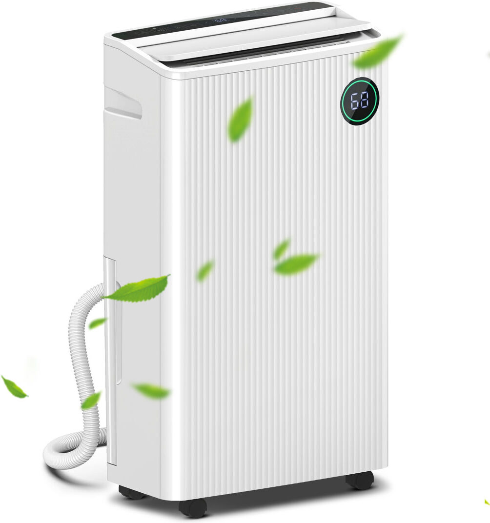 HOMCOM Dehumidifier White 61cm H X 35cm W X 20cm D