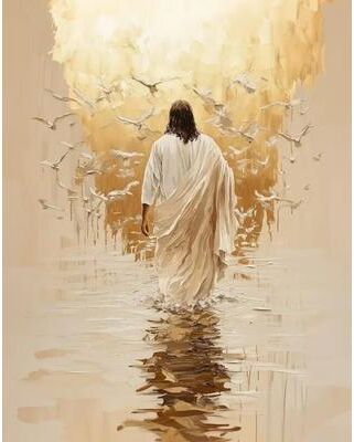 Inspire Essentials Sacred Heart Jesus Canvas Wall Art Christian Religious Poster 2 15.75 19.69 Inches