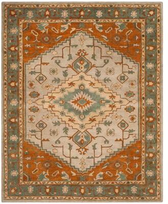 SAFAVIEH Handmade Heritage Krissy Traditional Oriental Wool Rug
