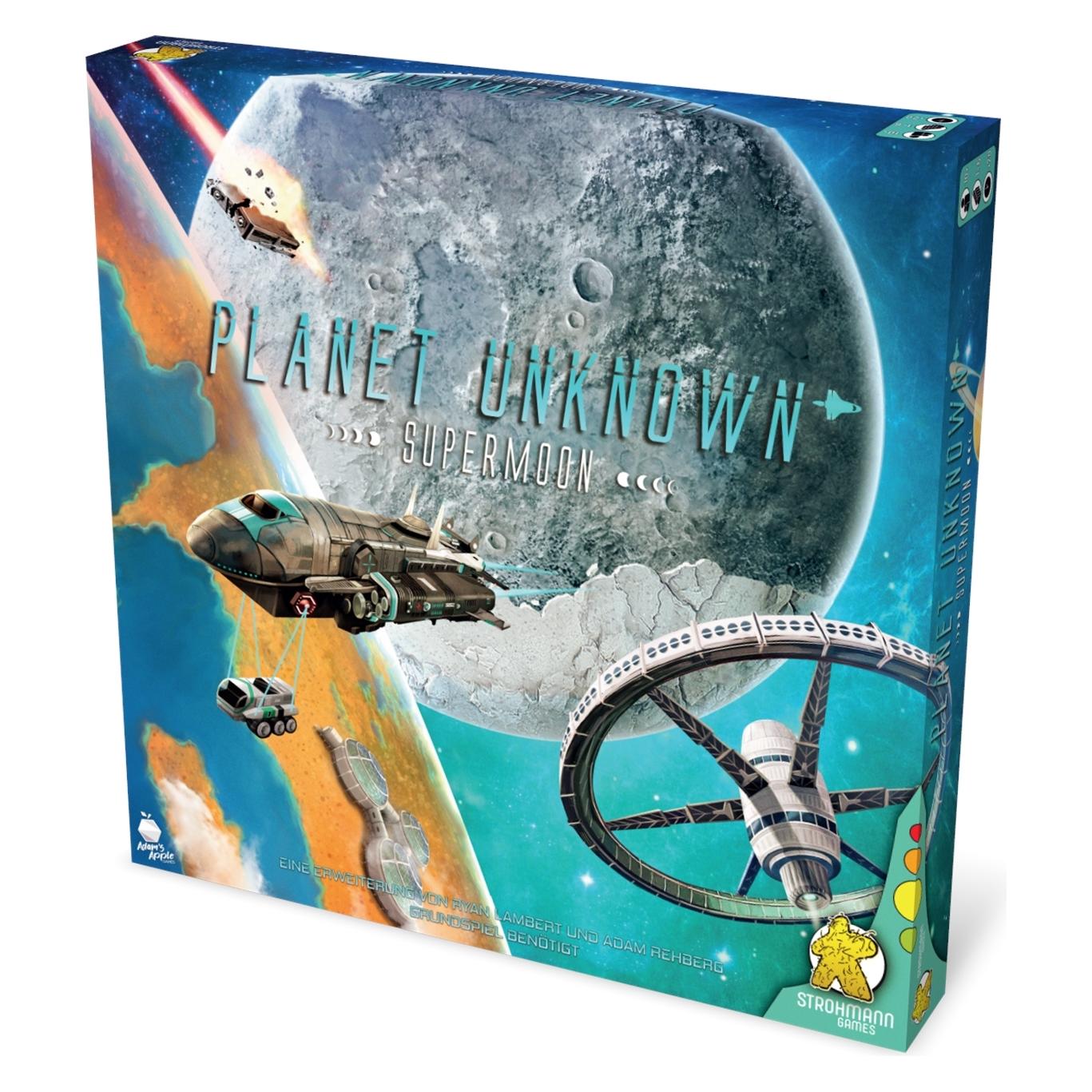 Strohmann Games Planet Unknown - Supermoon ( Erweiterung) (Deutsch, 1 - 6 Spieler) (STRD0037)