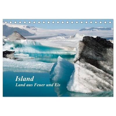Island (Tischkalender 2027 DIN A5 quer), CALVENDO Monatskalender