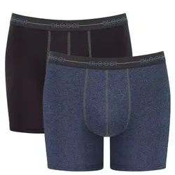 Sloggi 2P Men Start Short C2P Dunkelblau Baumwolle Medium Herren