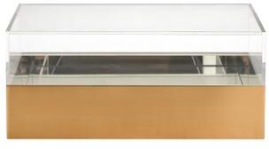 Atlas Lighting and Home Atlas Split Decorative Acrylic Rectangular Box - 14 inch Wide