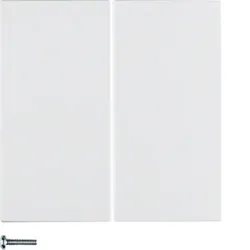 Berker S.1/B.3/B.7 Funktaste 4fach, polarweiß matt