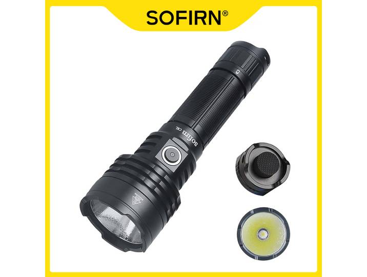 Sofirn-C8L 21700 lampe de poche tactique puissante 3100lm XHP50D HI torche LED EDC Type C lanterne de chasse Rechargeable