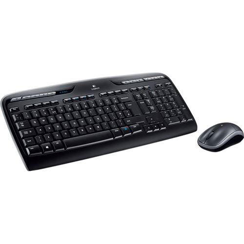 Logitech MK330 Franzoesisch 2.4 GHz schwarz