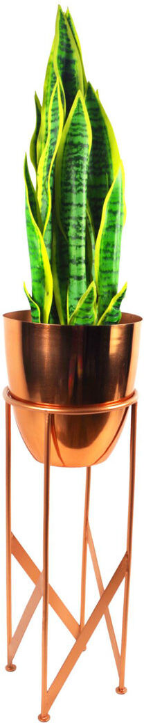 Fairmont Park Westley Handcrafted Indoor Cachepot Copper 55cm H X 19cm W X 19cm D