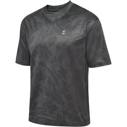 hummel hmlHIIT Print Loose Trainingsshirt 2301 - shark S