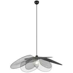 Reality Leuchten Pendelleuchte Fleure Metall Schwarz