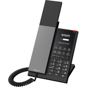 Snom HD350W Telefon, schwarz, schnurgebunden, WLAN