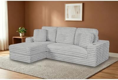 Best Quality Furniture 2pc Compressed Sectional
