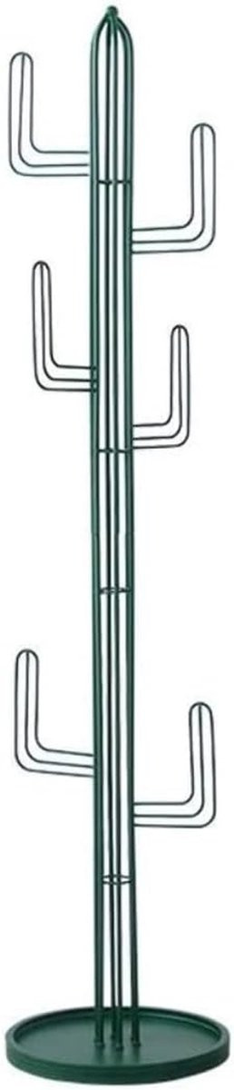 Staande kapstok met cactus design in het groen, hoogte: 180 cm