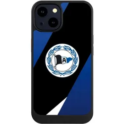 Nivocase Hülle für Apple iPhone 14 Handyhülle NIVOcore Case Schwarz Arminia Bielefeld DSC Offizielles (Apple iPhone 14), Smartphone Hülle, Schwarz