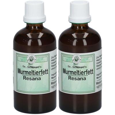 Murmeltierfett Liquidum 2x 2x100 ml Flüssigkeit