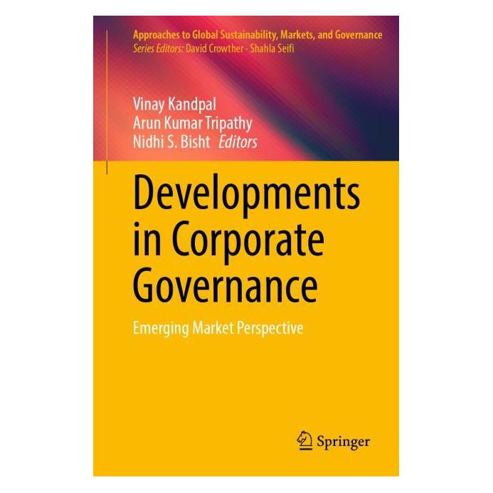 Springer Developments in Corporate Governance (Englisch, Hardcover, Arun Kumar Tripathy, Nidhi S Bisht) (71879129)