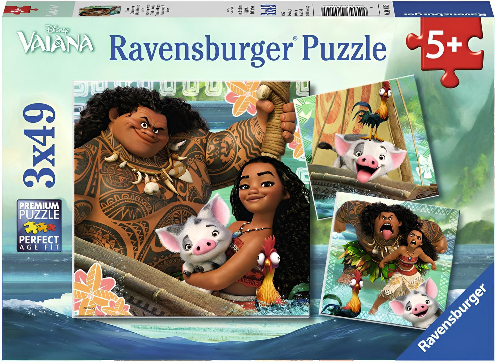 Ravensburger Puzzel Getekende films 49 stukjes