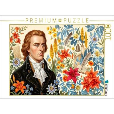CALVENDO Puzzle Friedrich Schiller (1759-1805) | 1000 Teile Lege-Größe 64 × 48 cm Foto-Puzzle für glückliche Stunden