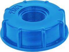 Bradas IBC-adapter S60x6 met 1-inch binnendraad