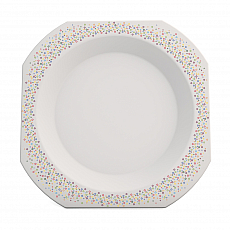ORNAMIN Teller flach - Capri - bunt - Ř27cm 305786
