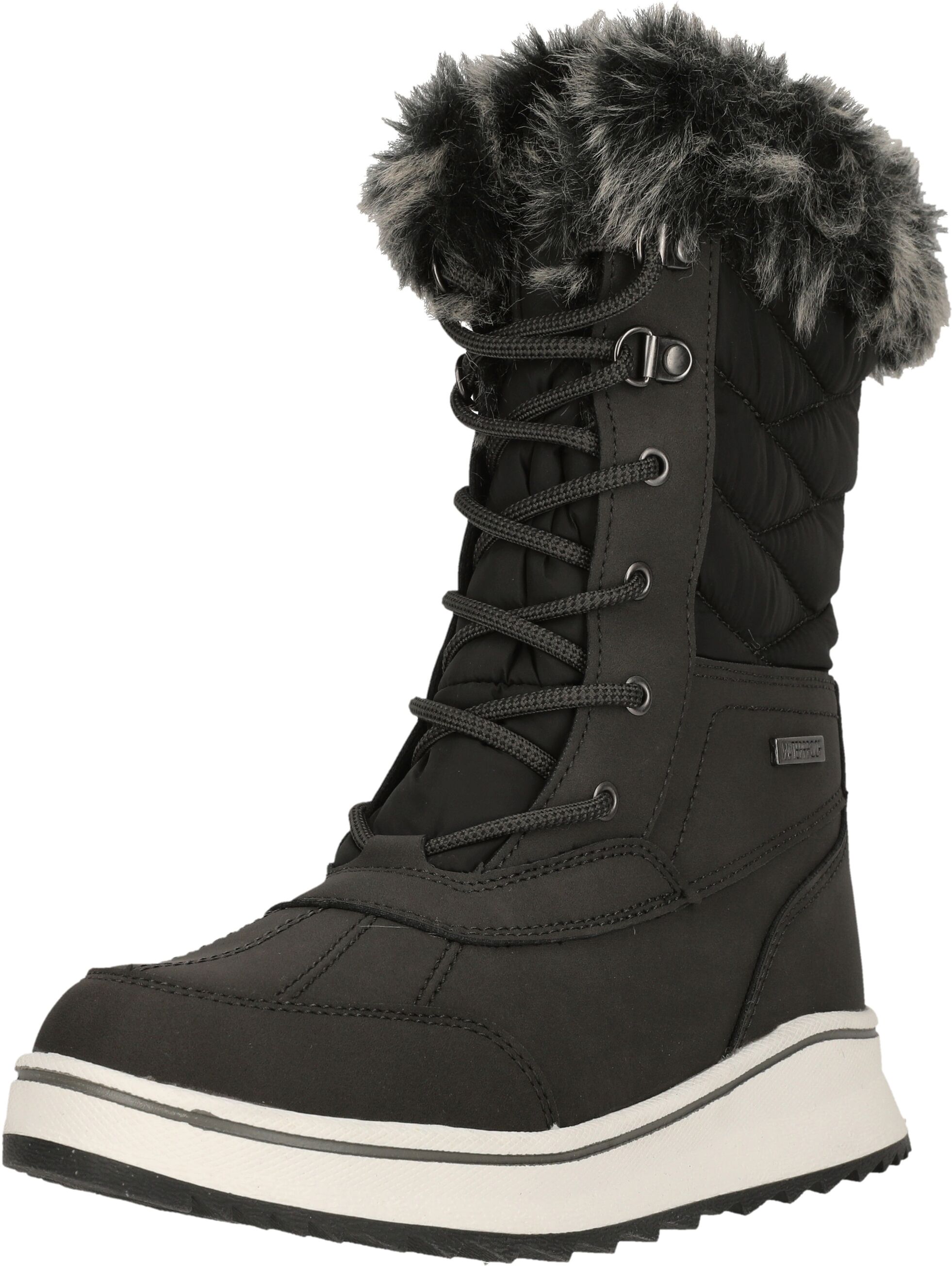 Stiefel MOLS "Sentian", Damen, Gr. 37, schwarz, Kunstfaser, Lederimitat, Schuhe Stiefel, mit kuschelig-warmem Innenfutter