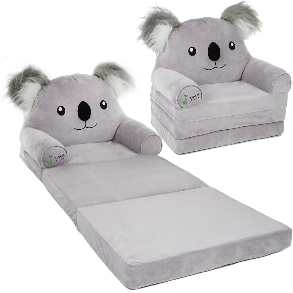 Monkey-Gym Fauteuil pliant pour enfant en 3 parties - raton laveur