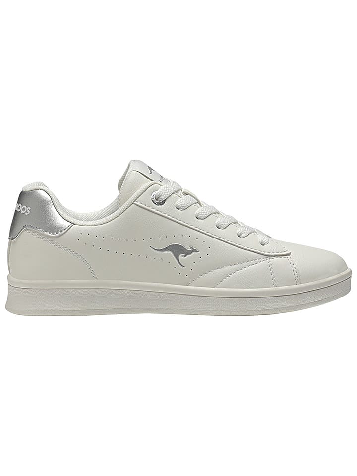 Kangaroos Sneakers "K-Ten Adore" in Weiß/ Silber - 39