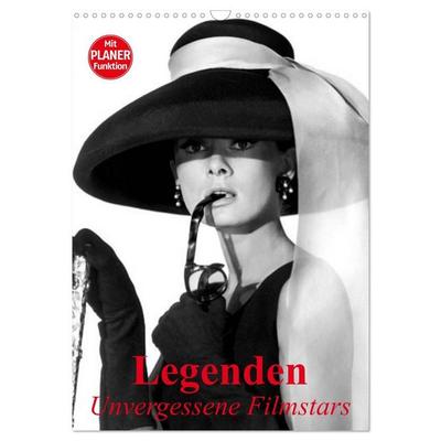 Legenden - Unvergessene Filmstars (Wandkalender 2027 DIN A3 hoch), CALVENDO Monatskalender