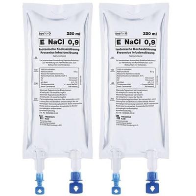 Isotonische Kochsalzlsg.500ml halbgef.freeflex+ 2x 2x20x250 ml Infusionslösung
