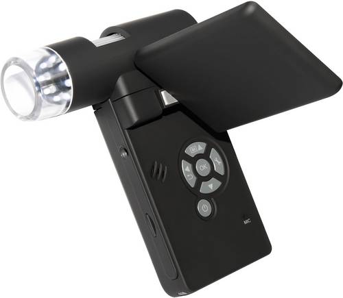 TOOLCRAFT USB Mikroskop mit Monitor 5 Megapixel Digitale Vergrößerung (max.): 500 x