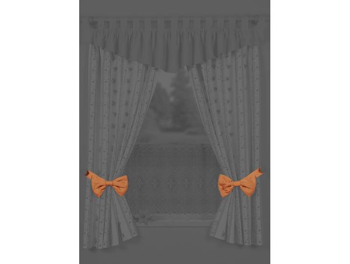 Dekorative Schleifen-Raffhalter, 2er-Pack, Terra, Größe (Schleifen-Raffhalter, 2er-Pack)