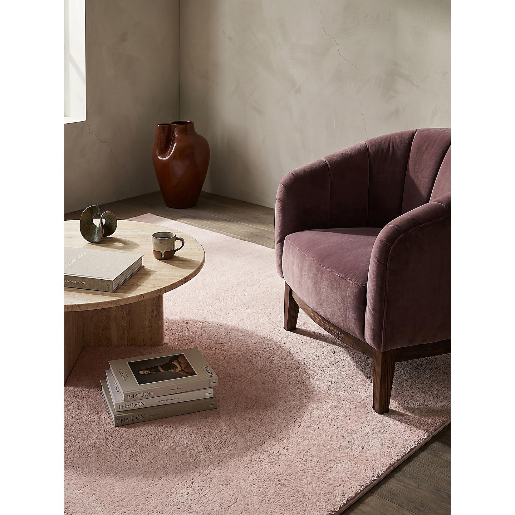 Teppich Antirutsch Puderrosa 240x340 cm - ALDAN Kadima Design