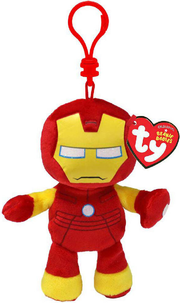 TY Beanie Boo sleutelhanger Iron Man