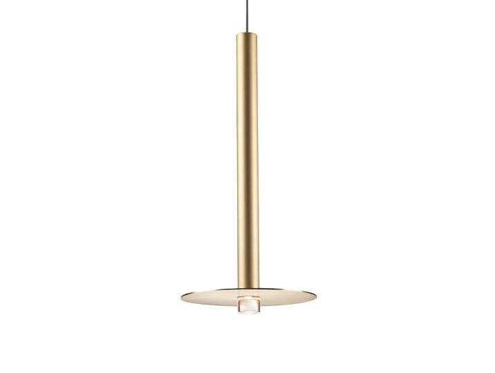 LEDS-C4 Hängelampe Candle, messing / gold, für Wohn- / Esszimmer, Aluminium, Modern